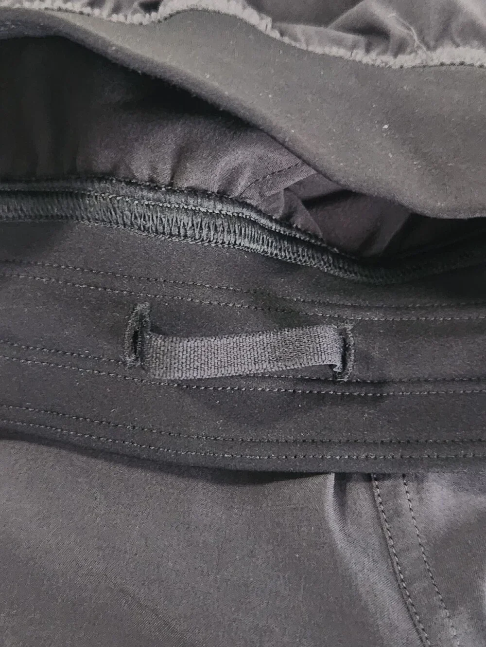 lululemon Adapted State High-Rise Jogger: Colourblock Black White Sz 0